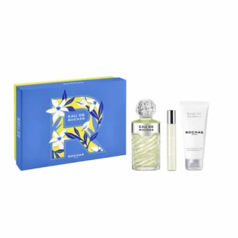 Rochas Eau De Rochas Eau De Toilette Spray 100ml 3 dalių rinkinys