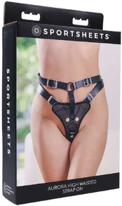 SPORTSHEETS AURORA HIGH WAISTED STRAP ON kaina