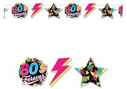 Fiesta 80´s Forever guirlande