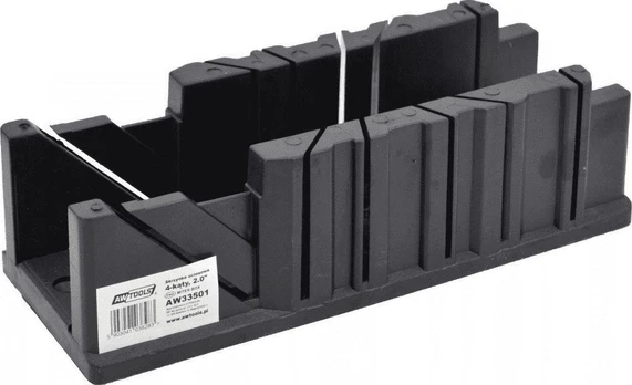 AW-Tools AWTOOLS MITER BOX 4,5"/4 ANGLES