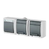 Socket and switch block ELEKTRO-PLAST AQUANT kaina