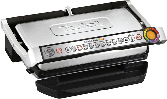 TEFAL OptiGrill XL GC724D12 Table, 2000 W, Black/Stainless steel