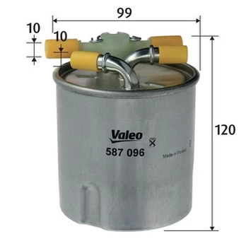 Kuro filtras VALEO 587096