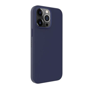 Evelatus iPhone 14 Pro Max natūralios odos dėklas su MagSafe Apple Blue