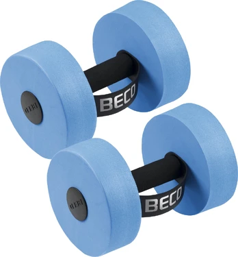 BECO Aqua fitneso hanteliai, M dydis