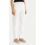 Calvin Klein Jeans Džinsai LV047F703G Balta Regular Fit