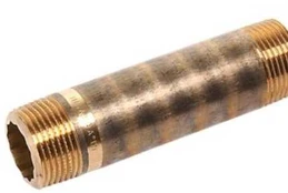 Sanha PURAFIT nip.rør 1/2X80 mm. - .Siliciumbronze.Blyfri.