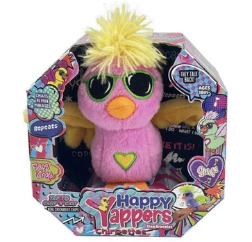 HAPPY YAPPERS interaktyvus pliušinis paukštis Dottie Dee, 9396