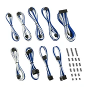 Laidas Cablemod C-Series ModMesh Classic, mėlyna/balta kaina