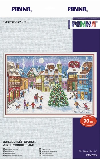 Cross stitch kit PANNA "Magic town" PGM-7095
