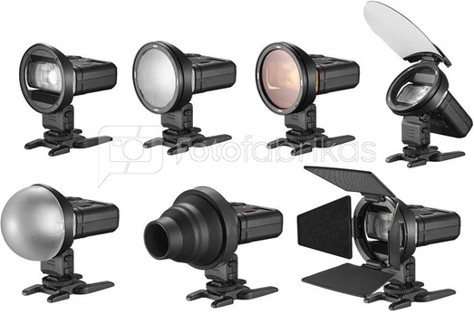 Godox Speedlite Head Converter(From Square to Round)