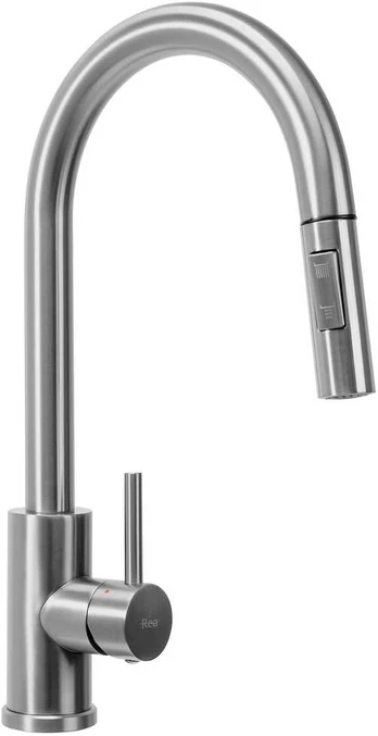 Virtuvinis maišytuvas Rea Fresh, Brushed Nickel Inox