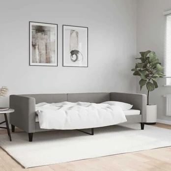 Lova Sofa, taupe spalvos, 100x200cm, audinys
