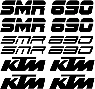 KTM 690 smr motociklo lipdukai