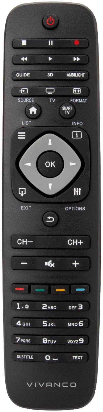 Vivanco universal remote control Philips | VVREMOTEPHIL
