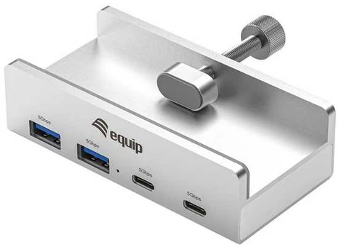 Šakotuvas Equip 4-Port-Klemm USB-A3.2-Hub->2xUSB-C/2xUSB-A 5Gbps