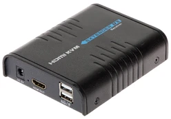 EXTENDERIO IMTUVAS HDMI+USB-EX-100/RX SIGNALAS kaina
