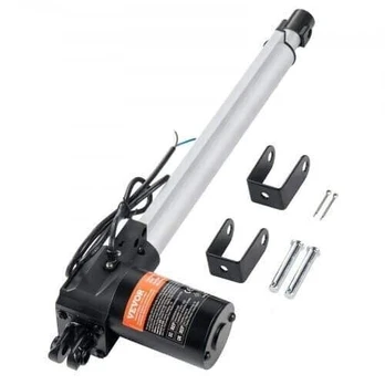12V 300mm linijinis pavaras, 6000N su apsauga IP44