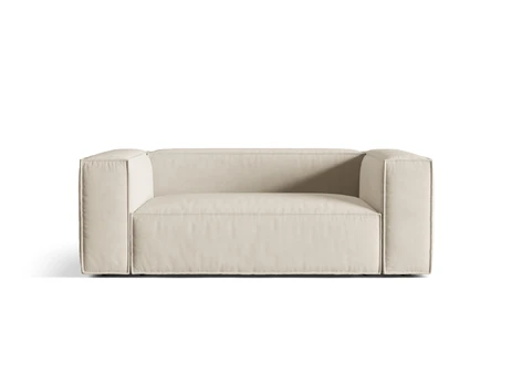 Sofa, Nuria, 2 vietų, 110x170x72, smėlio spalvos