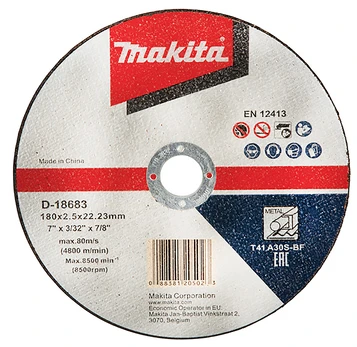 Pjovimo diskas metalui Makita D-18683, 180 X 2.5 A30S