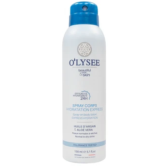 O’LYSEE Drėkinantis purškiamas kūno losjonas Express Hydration Body Spray 150ml