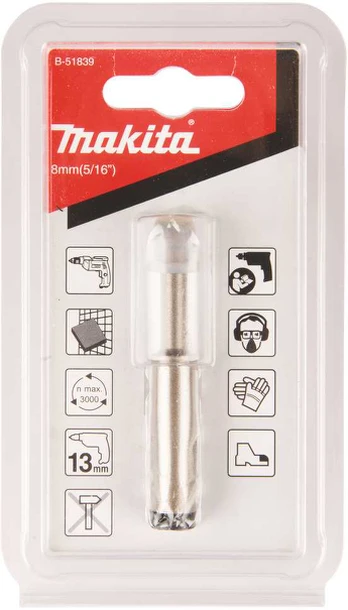 Deimantinė gręžimo karūna Makita B-51839, 0.8 cm