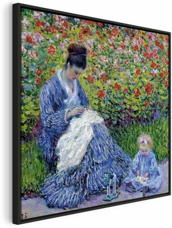 Artgeist Paveikslas - Claude Monet – Madame Monet and Her Son