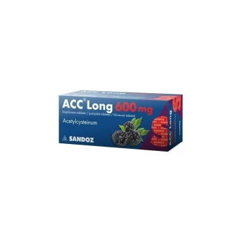 ACC LONG 600 mg šnypščiosios tabletės N10