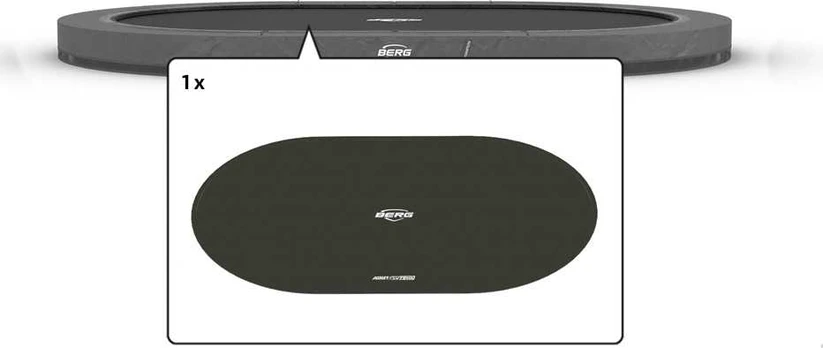Berg Didysis čempionas - kilimėlis 470 (TwinSpring, Airflow Pro)