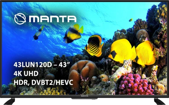 Televizorius Manta 43LUN120D