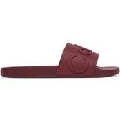 Calvin Klein Šlepetės Nemo - Contoured Emblem Logo Sliders HM0HM02113 Vyšninė