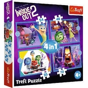 Puzzle 4in1 Emotions Inside Out 2 kaina