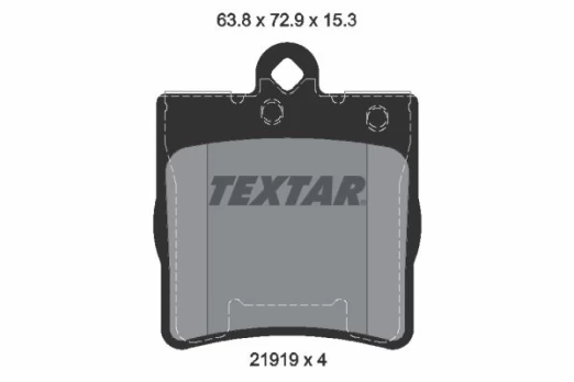 TEXTAR 2191901 Brake pad set