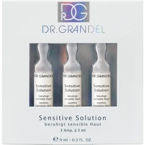 Veido serumas ampulėse Dr. Grandel Sensitive Solution, 3 x 3 ml
