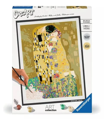 Ravensburger tapyba pagal skaičius „Gustav Klimt: Bučinys“, 40×30 cm