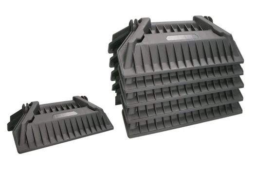CARGOPARTS bagažinės diržas, surinkimo rezervuaras CARGO-CP-CROSS/BLACK