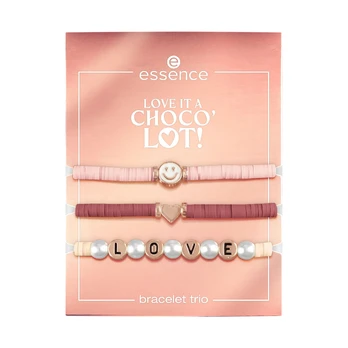 ESSENCE LOVE IT A CHOCO' LOT apyrankės (3 vnt.)