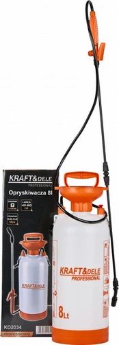 Slėginis purkštuvas KD2034, 8 L