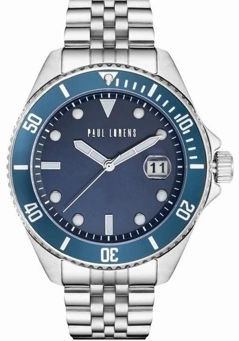 Vyriškas laikrodis PAUL LORENS - PL13030B-6C1(zg350d) + BOX