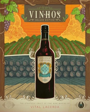 Stalo žaidimas Eagle Gryphon Games Vinhos Deluxe, EN