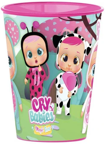 Cry Babies puodelis, plastikinis, 260 ml