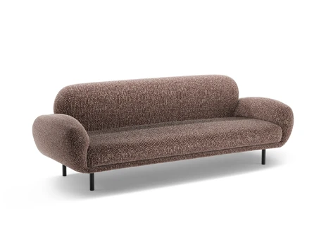 Sofa, "Poppy", 3 Seats, 208x72x82, Brown