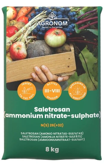 Saletrosan (Amonio Nitratas-Sulfatas) 8 kg