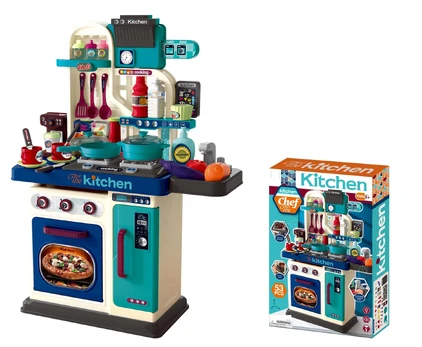 Kitchen Kitchenette with Light, Sound and Water Function 53 pcs.