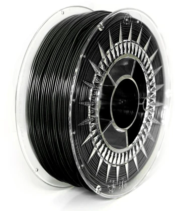3D plastikas Devil Design PET-G 1.75mm 1kg - Juodas