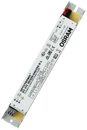 Osram 54W LED maitinimo šaltinis OPTOTRONIC FIT D L, 250mA