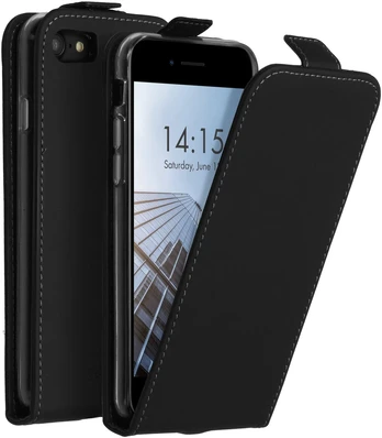 Accezz atverčiamas dėklas iPhone SE (2022 / 2020) / 8 / 7 – Juodas