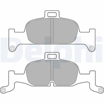 DELPHI LP3239 Brake pad set