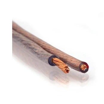 TLGYP 2X 2.5 TRANSPARENT SPEAKER CABLE FLAT VERY FLEXIBLE