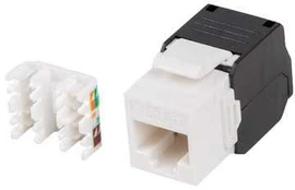 MODUŁ KEYSTONE GNIAZDO BEZNARZĘDZIOWY RJ45 KAT.6 UTP LANBERG